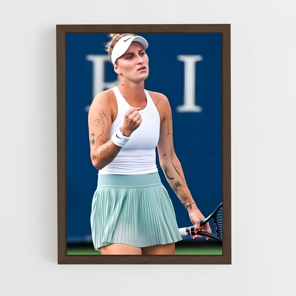 Poster Marketa de vondrousova – affiche Tennis (vue 5)